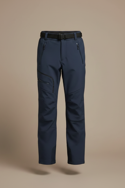 Pantalon De Pluie Enfant Imperméable Bleu Marine Ajustable Sportif - Polyester - vue 3