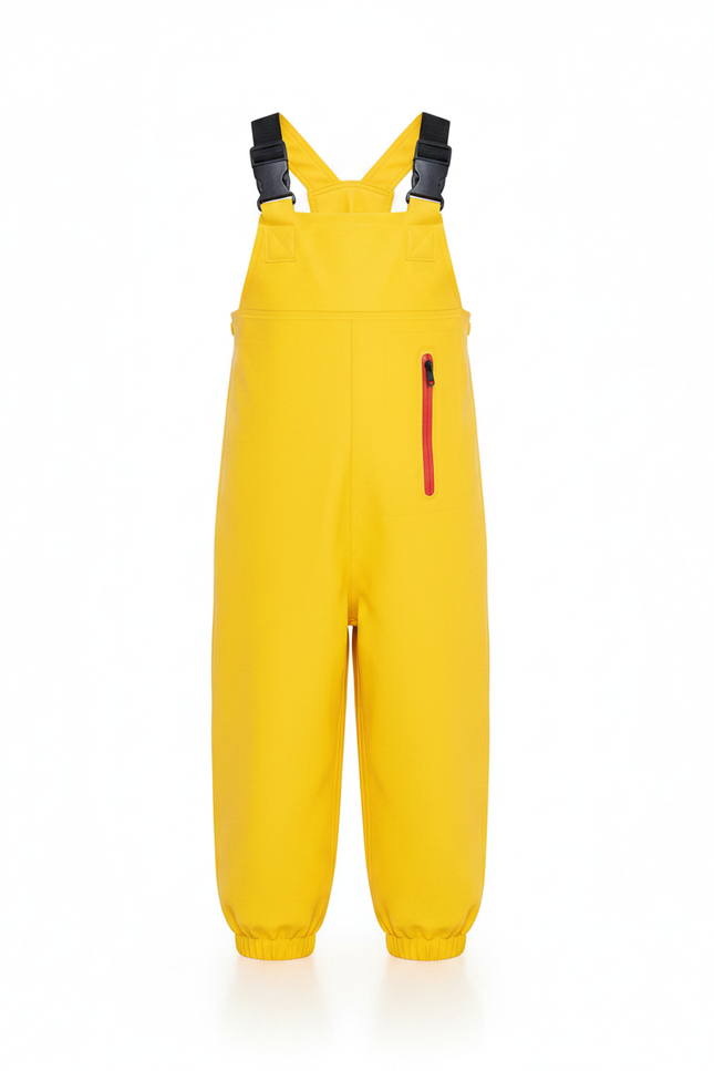 Pantalon De Pluie De Chasse - Jaune Polyester - vue 3