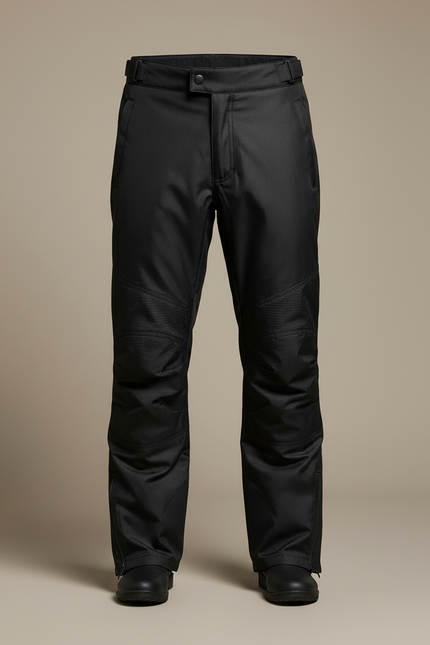 Veste Pantalon De Pluie Moto - Noir Polyester - vue 3