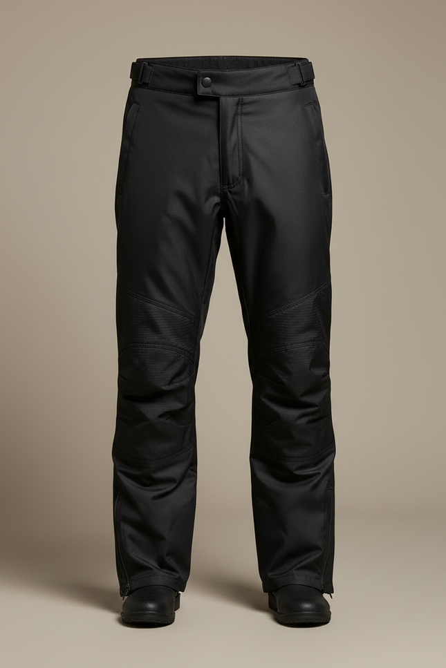 Veste Pantalon De Pluie Moto - Noir Polyester - vue 3