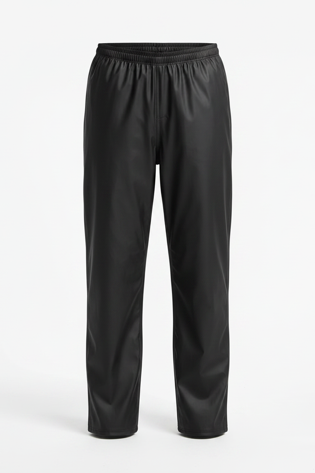 Pantalon De Pluie Chasse - Noir Polyester - vue 3