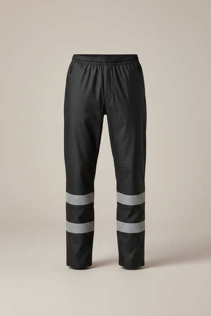 Pantalon De Pluie 114d - Noir Polyester - vue 3