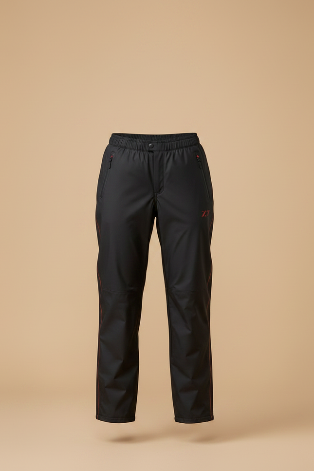 Pantalon De Pluie Noir Imperméable Sportif Femme - Polyester - vue 3