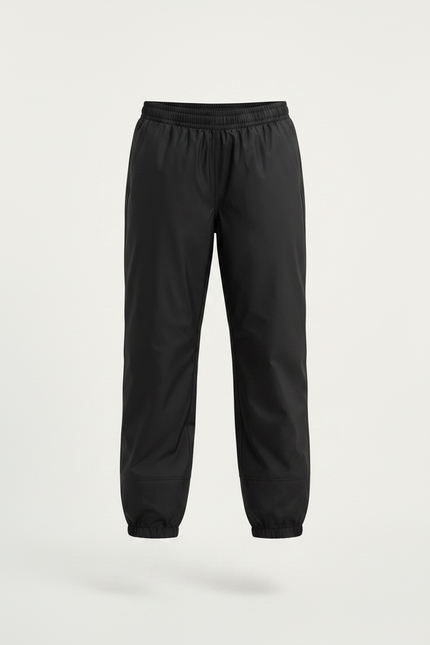 Pantalon De Pluie Noir Imperméblable Ample Enfant - Polyester - vue 3
