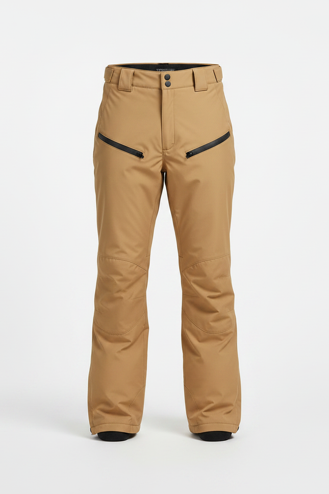 Pantalon De Pluie Beige Bretelles Amovibles Imperméable Homme - Polyester - vue 3