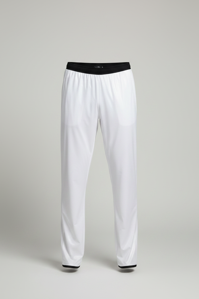 Pantalon De Pluie Blanc Imperméable Sportif Léger Homme - Polyester - vue 3