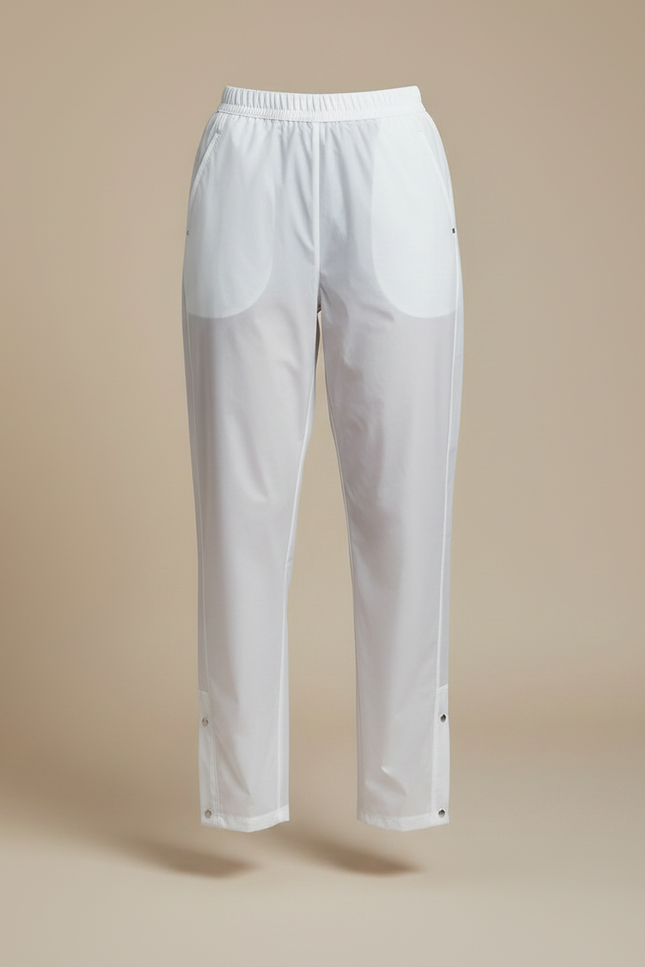 Pantalon Pluie Golf Femme - Blanc Polyester - vue 3