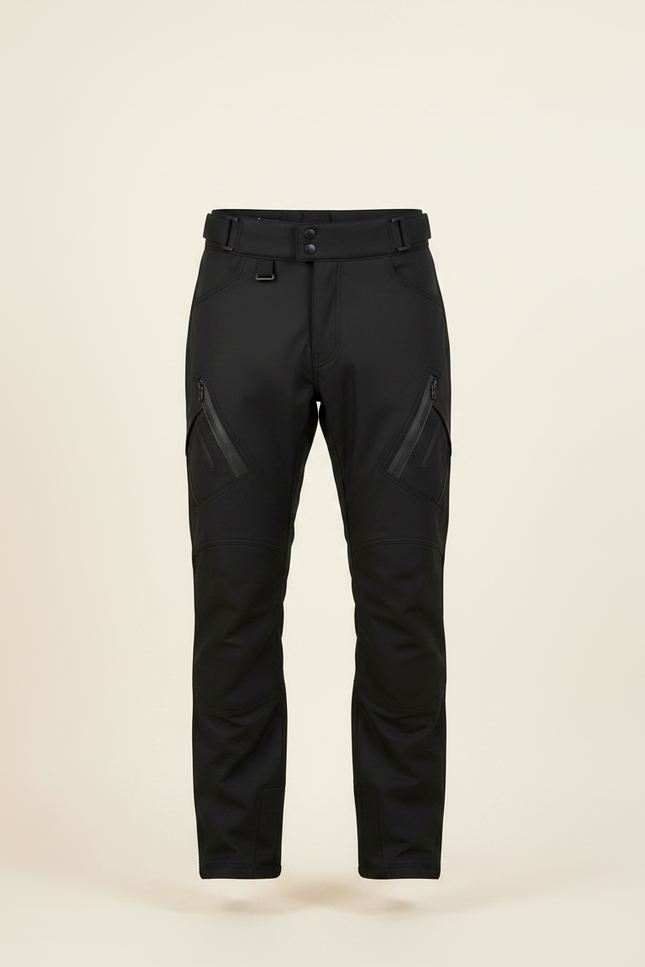 Pantalon De Pluie Noir Homme Imperméable Coupe-Vent Cargo - Polyester - vue 3