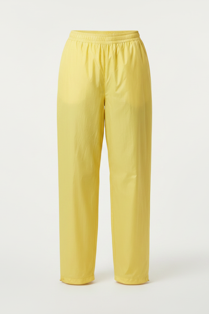 Pantalon De Pluie Jaune Imperméable Unisexe Ample Léger - Polyester - vue 3