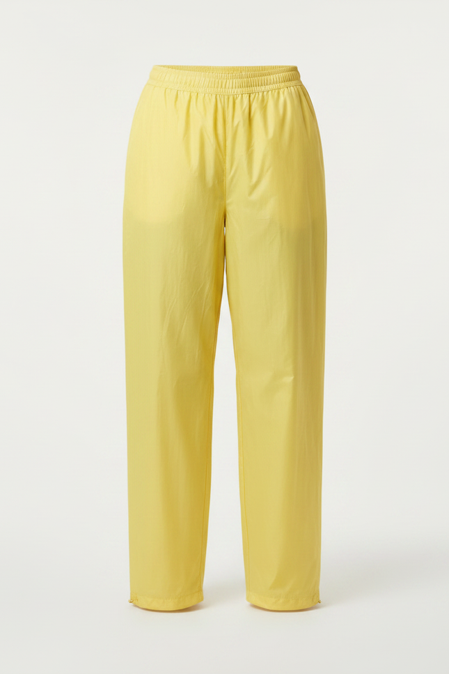Pantalon De Pluie Jaune Imperméable Unisexe Ample Léger - Polyester - vue 3