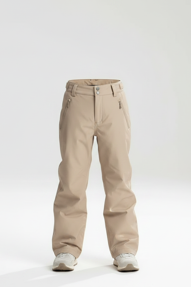 Pantalon De Pluie Beige Imperméable Enfant Ski - Polyester - vue 3