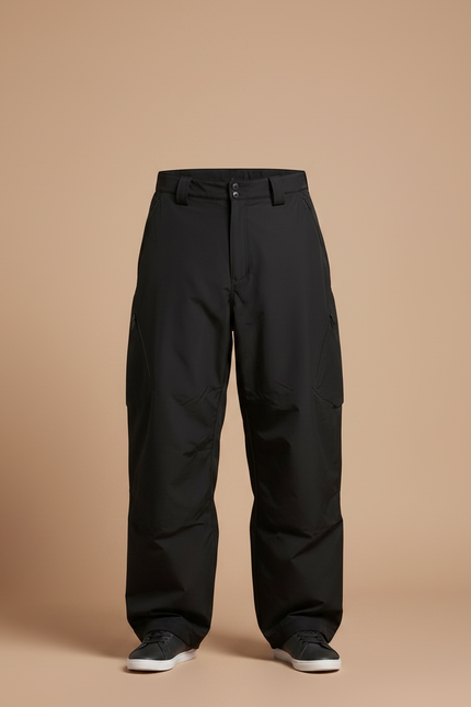 Pantalon Pluie Grande Taille - Noir Polyester - vue 3