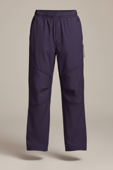 Pantalon De Pluie Violet Ample Fonctionnel Enfant - Polyester - vue 3
