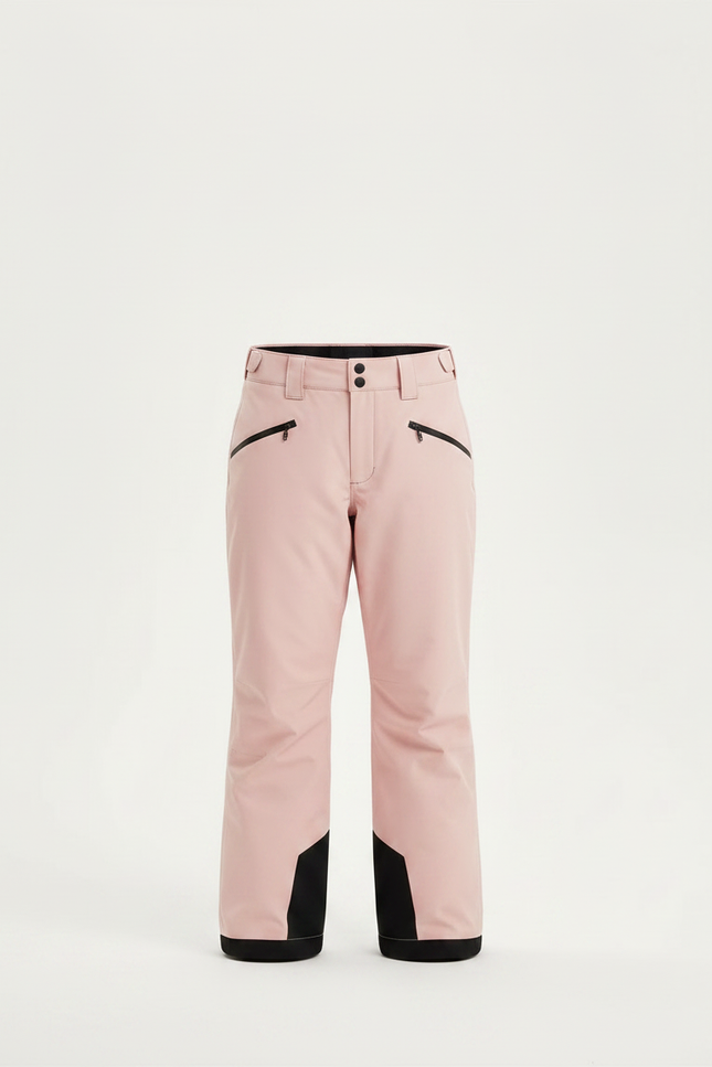 Pantalon De Pluie Rose Bretelles Imperméable Enfant Hiver - Polyester - vue 3