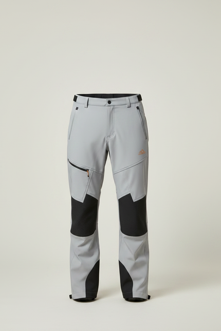 Pantalon De Pluie Gris Imperméable Randonnée Cargo Homme - Polyester - vue 3