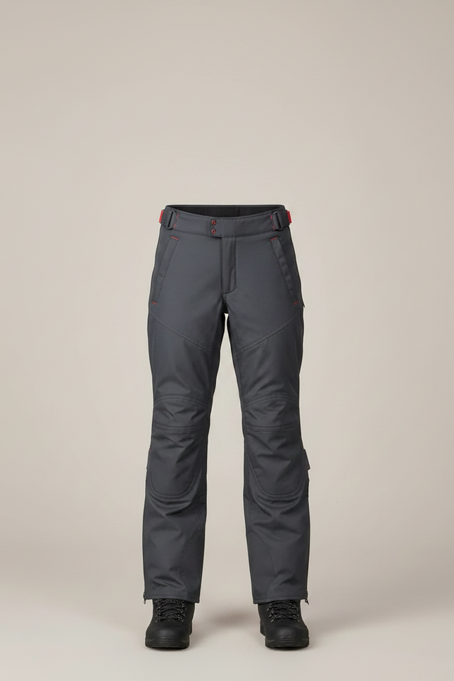 Pantalon De Pluie Gris Imperméable Enfant Sportif Doublé - Polyester - vue 3