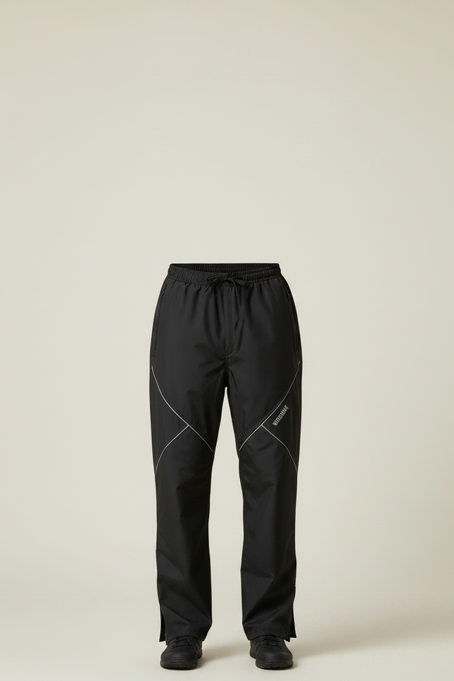 Sur-pantalon De Pluie Moto - Noir Polyester - vue 3