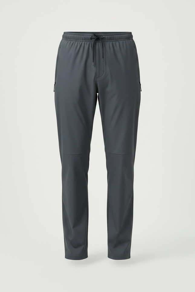 Pantalon De Pluie Gris Imperméable Décontracté Homme - Polyester - vue 3