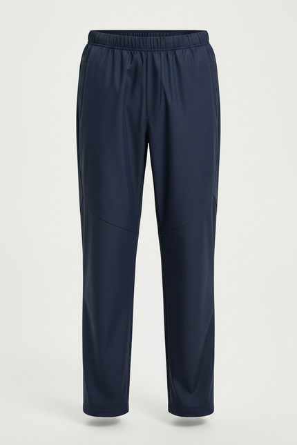 Pantalon De Pluie Bleu Marine Imperméable Enfant Élastiqué - Polyester - vue 3