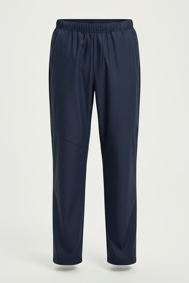 Pantalon De Pluie Bleu Marine Imperméable Enfant Élastiqué - Polyester - vue 3
