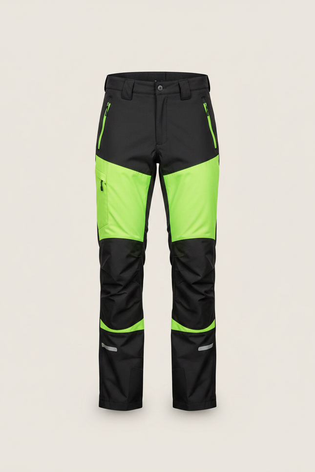 Sur-pantalon Coupe-pluie Imperméable Vélo Gravel - Noir Polyester - vue 3