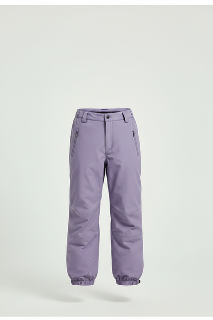 Pantalon De Pluie Violet Imperméable Enfant Ski Hiver - Polyester - vue 3