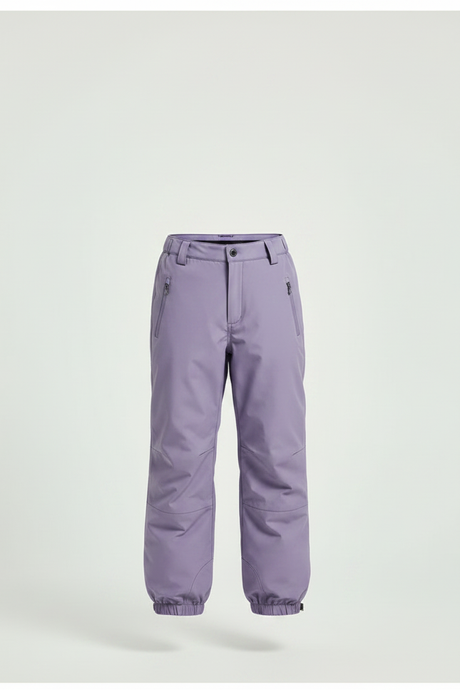 Pantalon De Pluie Violet Imperméable Enfant Ski Hiver - Polyester - vue 3