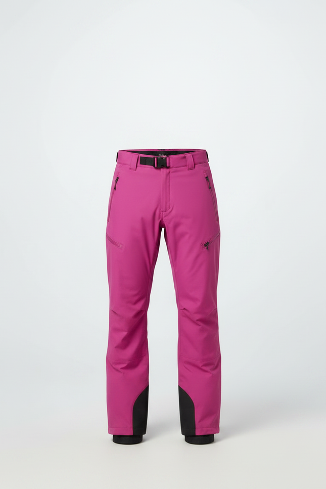 Pantalon De Pluie Fuchsia Ample Imperméable Homme - Rose Polyester - vue 3