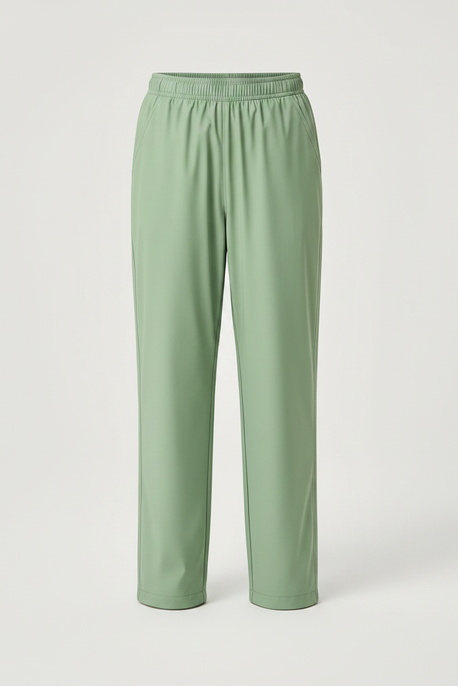 Pantalon De Pluie Vert Menthe Ample Imperméable Enfant - Polyester - vue 3