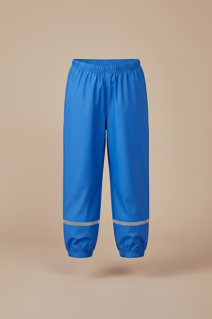 Pantalon Pluie Haute Visibilité - Bleu Polyester - vue 3