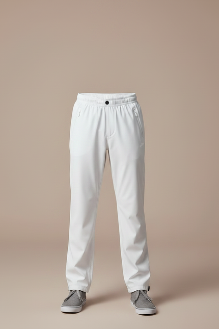Pantalon De Pluie Blanc Imperméable Enfant Léger Ample - Polyester - vue 3