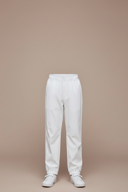 Pantalon De Pluie Blanc Enfant Imperméable Décontracté - Polyester - vue 3