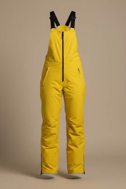 Pantalon De Pluie Jaune Salopette Imperméable Femme Ski - Polyester - vue 3