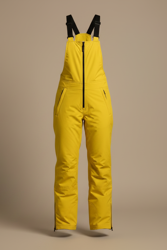 Pantalon De Pluie Jaune Salopette Imperméable Femme Ski - Polyester - vue 3