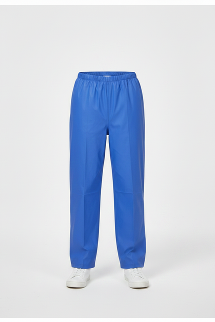 Pantalon De Pluie Bleu Imperméable Enfant Léger Ample - Polyester - vue 3