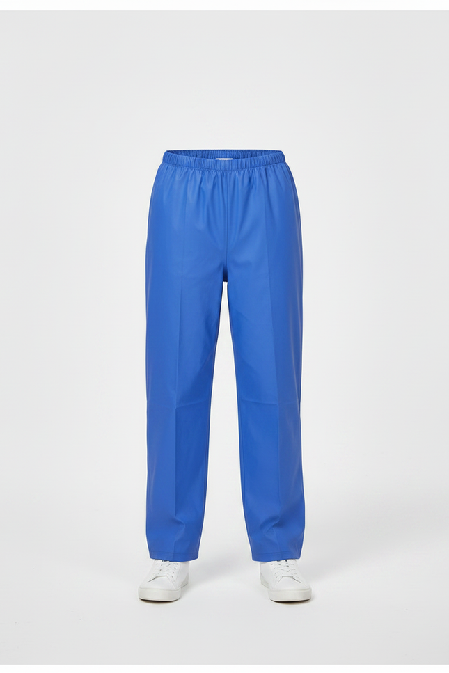Pantalon De Pluie Bleu Imperméable Enfant Léger Ample - Polyester - vue 3