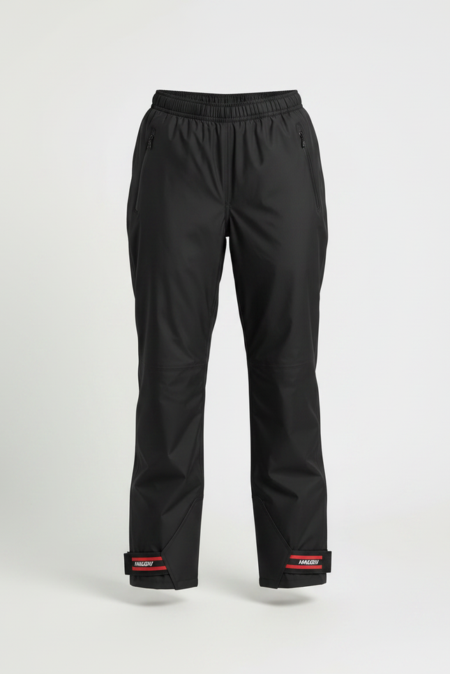Pantalon De Pluie Noir Imperméable Sport Léger Unisexe Ajustable - Polyester - vue 3