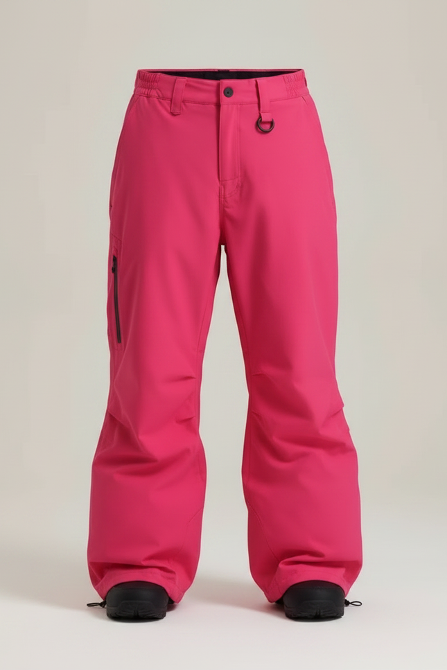 Pantalon De Pluie Rose Ample Imperméable Unisexe Sport - Polyester - vue 3