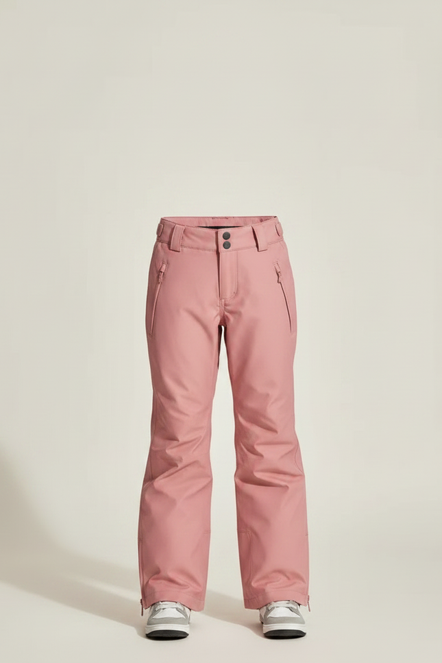 Pantalon De Pluie Rose Ample Imperméable Enfant Ski Hiver - Polyester - vue 3
