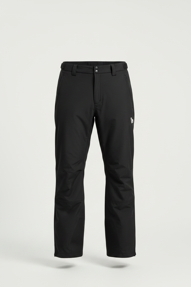 Pantalon De Pluie Noir Imperméable Homme Ski Randonnée - Polyester - vue 3