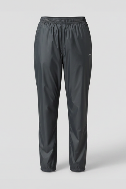 Pantalon De Pluie Gris Imperméable Ample Léger Femme - Polyester - vue 3