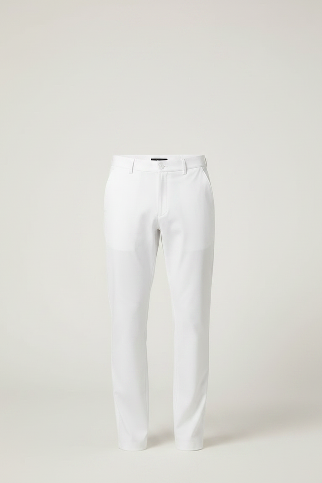 Pantalon De Pluie Blanc Homme Imperméable Slim Élégant - Polyester - vue 3