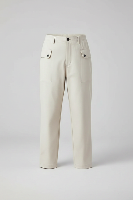 Pantalon De Pluie Beige Ample Imperméable Enfant Décontracté - Polyester - vue 3