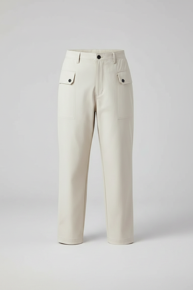 Pantalon De Pluie Beige Ample Imperméable Enfant Décontracté - Polyester - vue 3