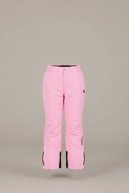 Pantalon De Pluie Rose Imperméable Enfant Ski Bretelles - Polyester - vue 3
