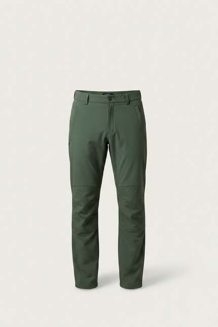 Pantalon De Pluie Vert Militaire Ample Imperméable Homme - Polyester - vue 3