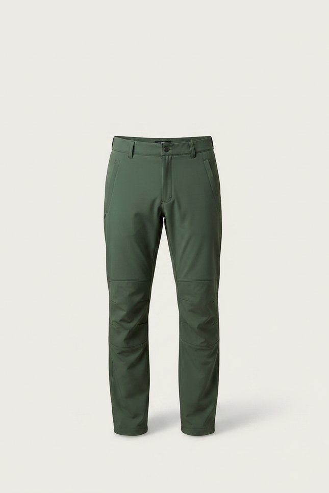 Pantalon De Pluie Vert Militaire Ample Imperméable Homme - Polyester - vue 3