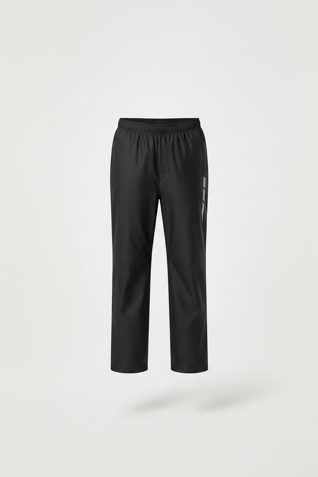 Pantalon De Pluie Noir Imperméable Enfant Réfléchissant Droit - Polyester - vue 3