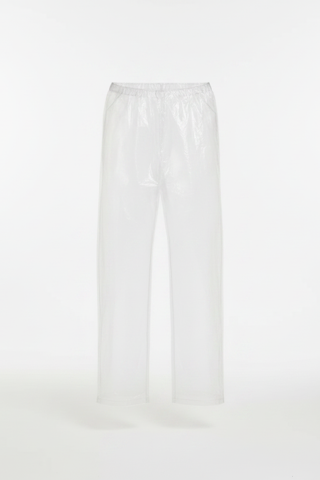 Pantalon De Pluie Transparent Jetable Imperméable Enfant - Bleu Polyester - vue 3