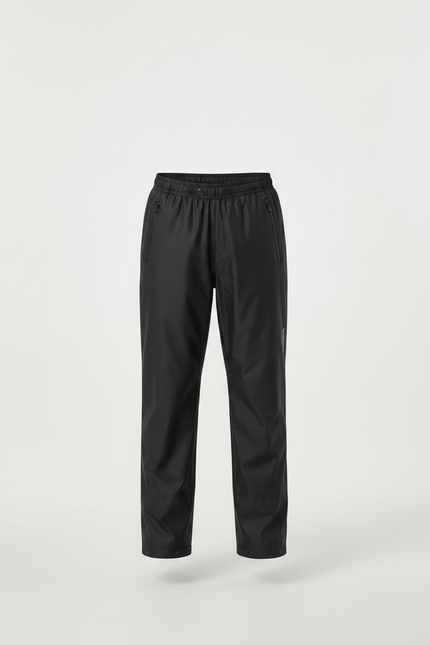 Pantalon De Pluie Noir Imperméable Enfant Droit Léger - Polyester - vue 3